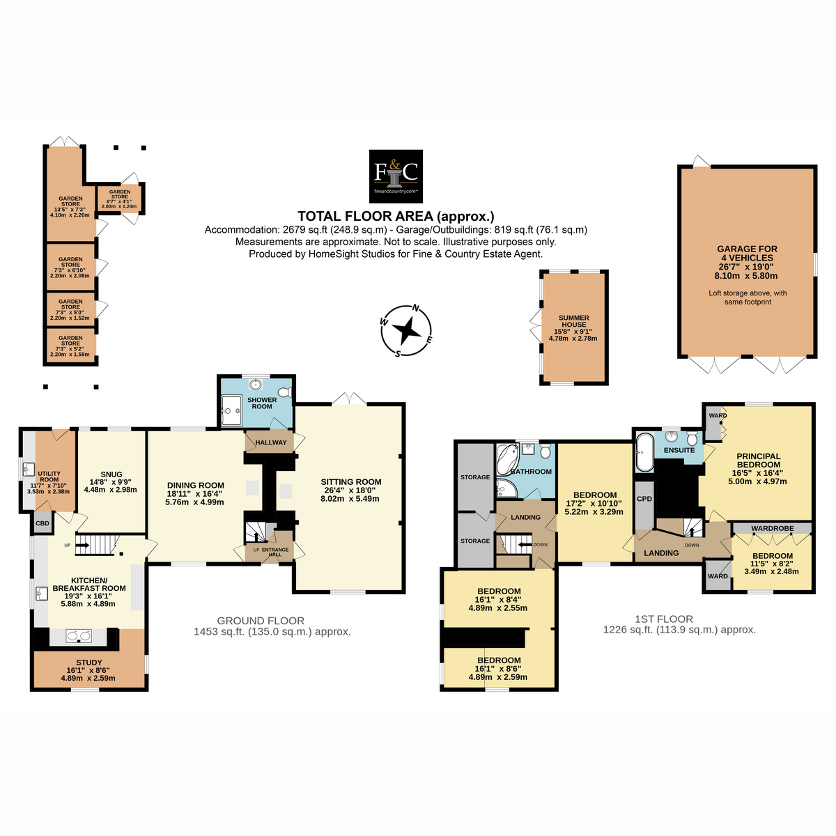 Crown Farm House, Church Road, Stowmarket floorplan