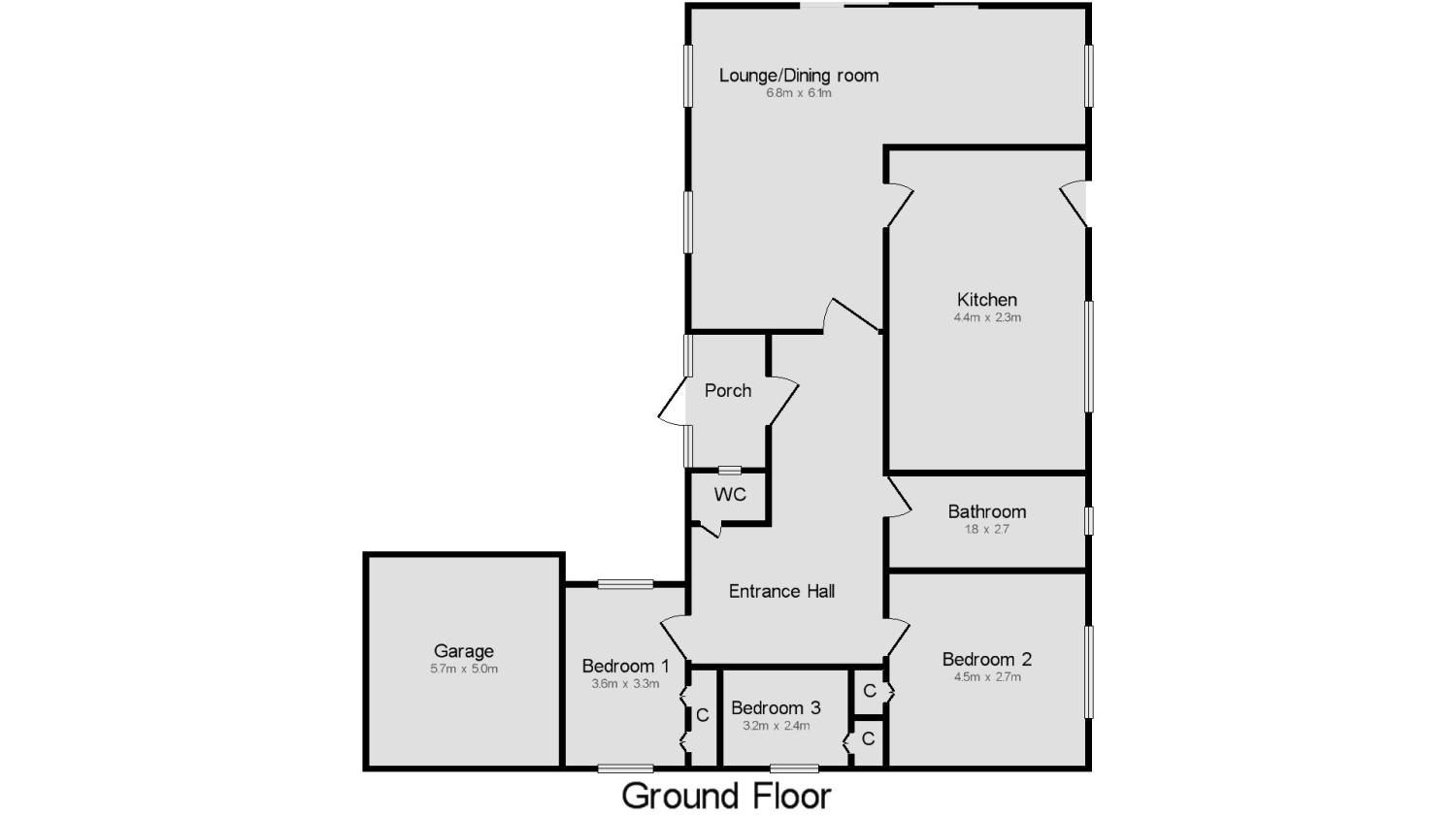 3 Bedrooms Bungalow for sale in Hoe Lane, Flansham, Bognor Regis PO22