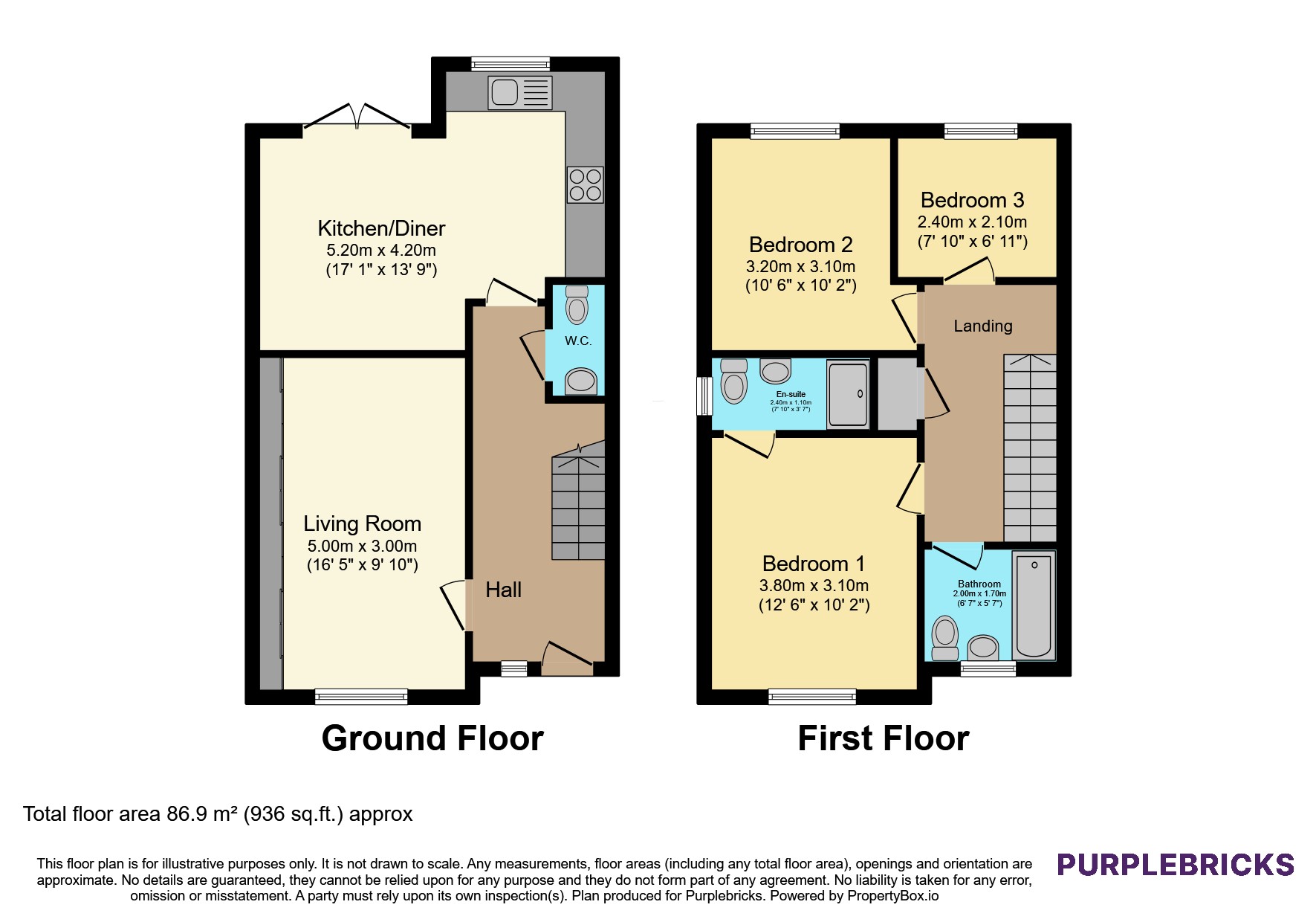 48, Sandybeck Way, Cockermouth floorplan