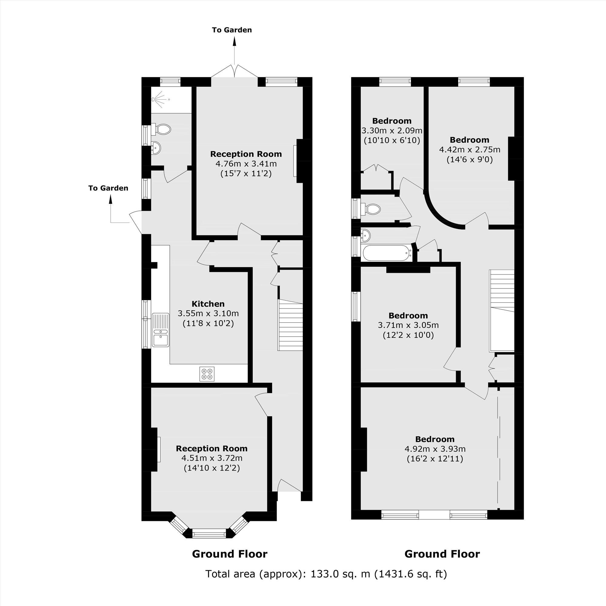 12, Chatham Road, Kingston Upon Thames floorplan