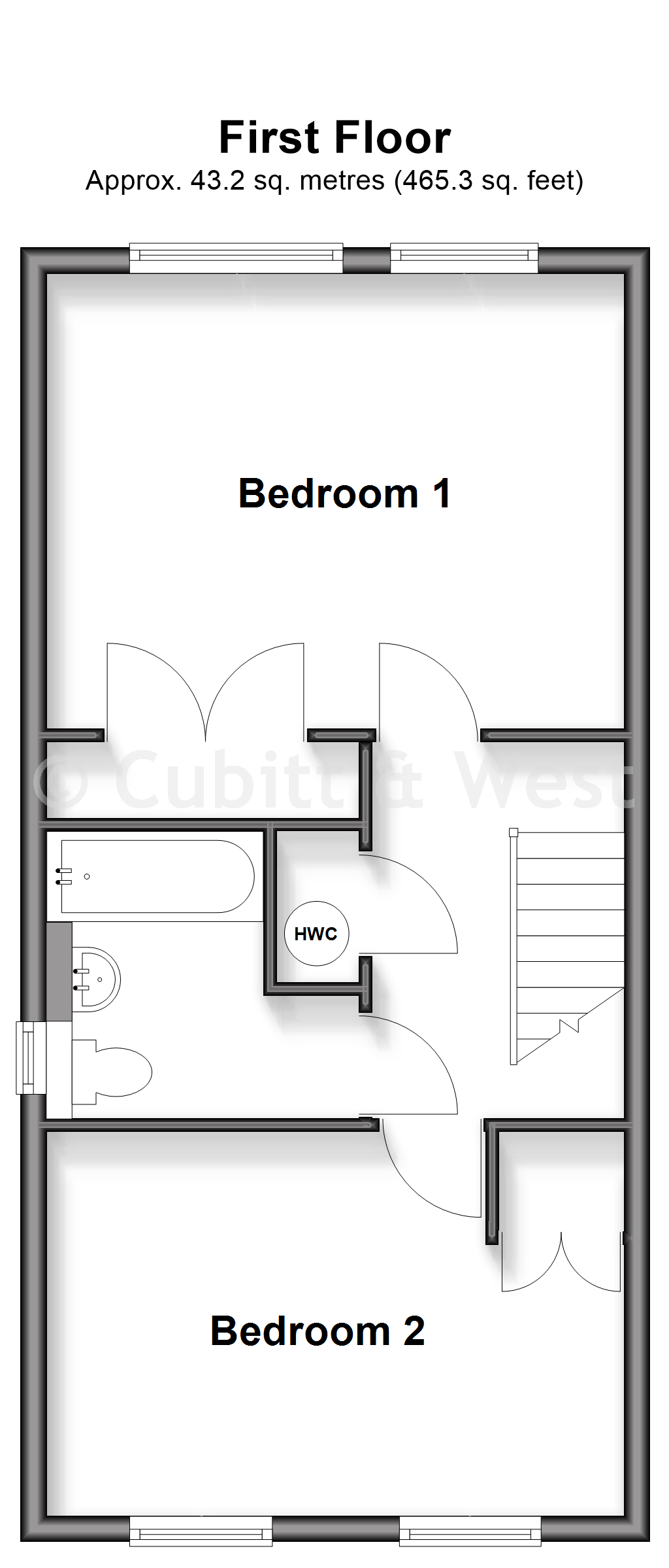 18, Peregrine Gardens, Croydon floorplan