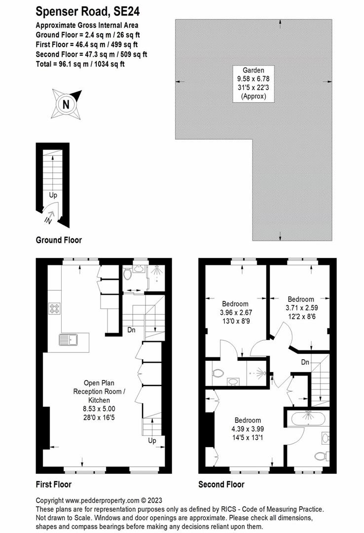 45c, Spenser Road, Herne Hill floorplan