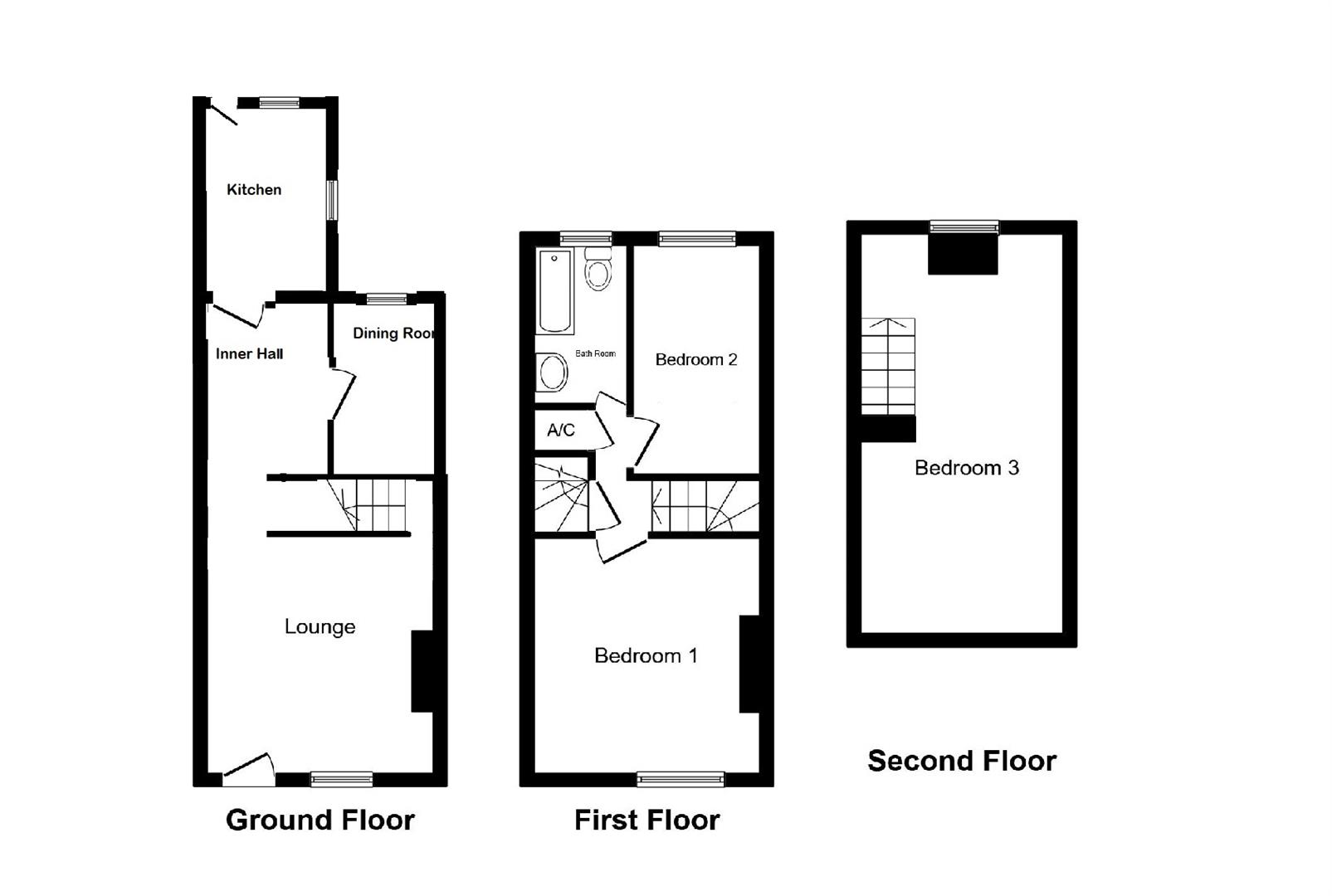 Trinity Lane, Hinckley LE10, 3 bedroom terraced house for sale
