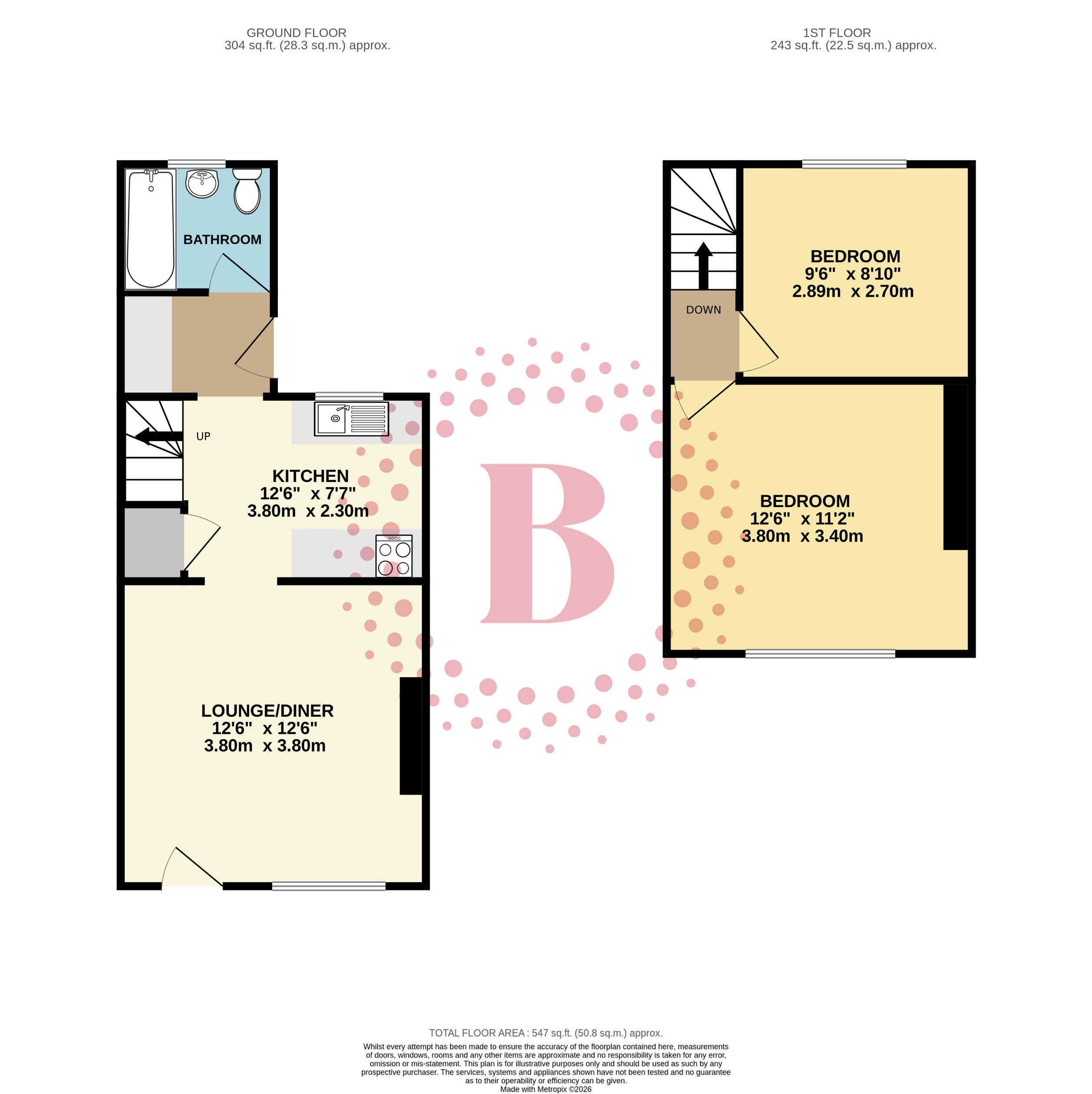 146, High Street, Codicote floorplan