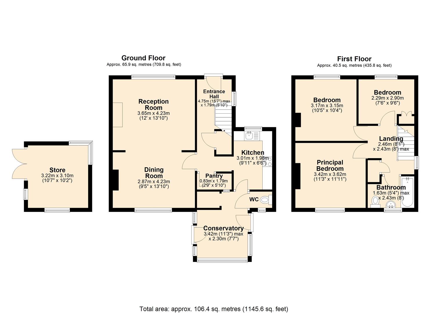 41, Moorhall Estate, Bakewell floorplan