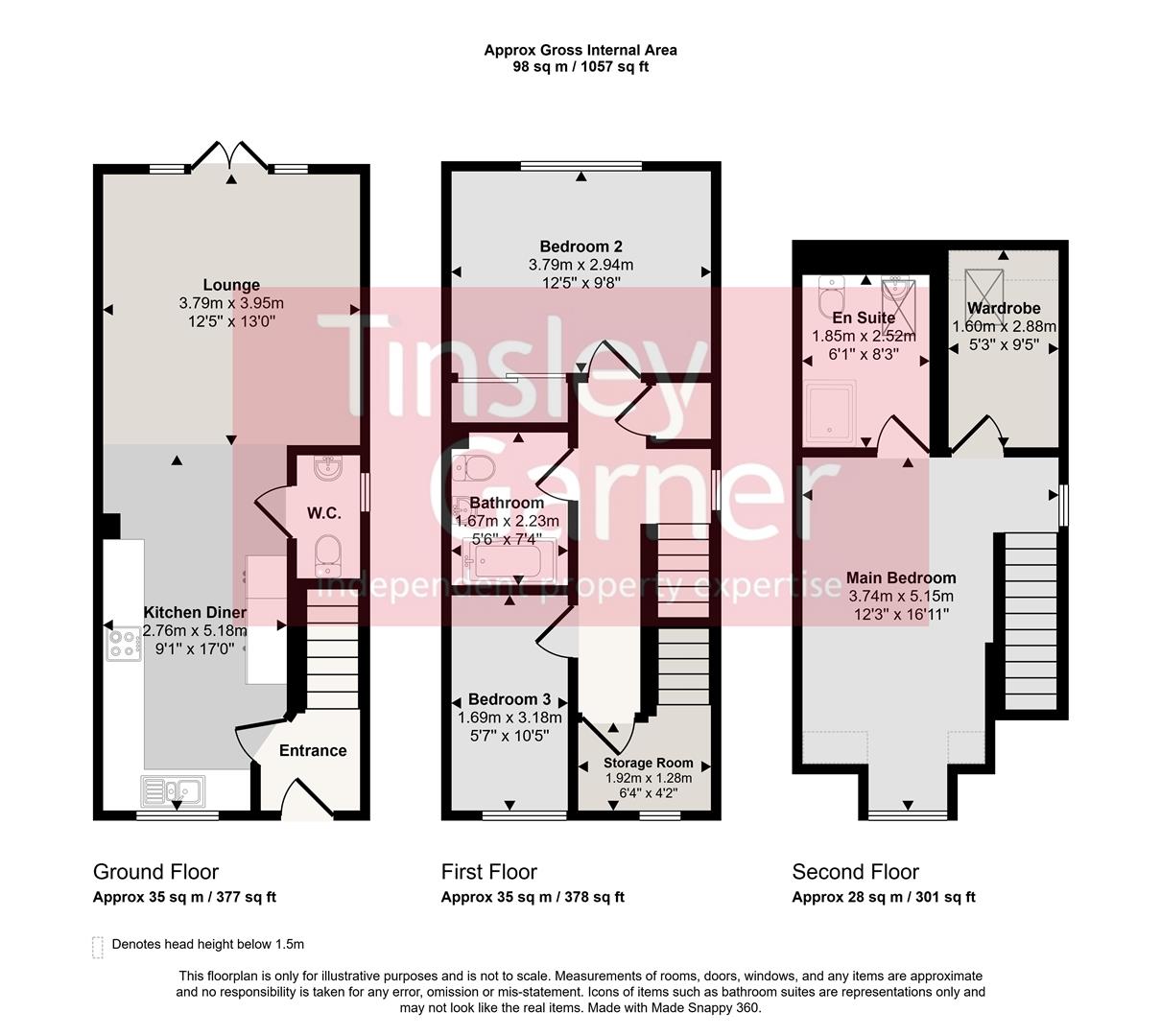 16, Wardle Croft, Stone floorplan