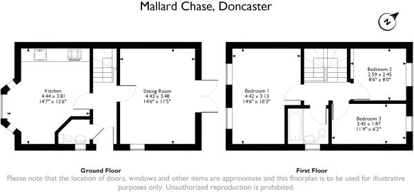 3 Bedrooms Terraced house for sale in Mallard Chase, Hatfield, Doncaster DN7