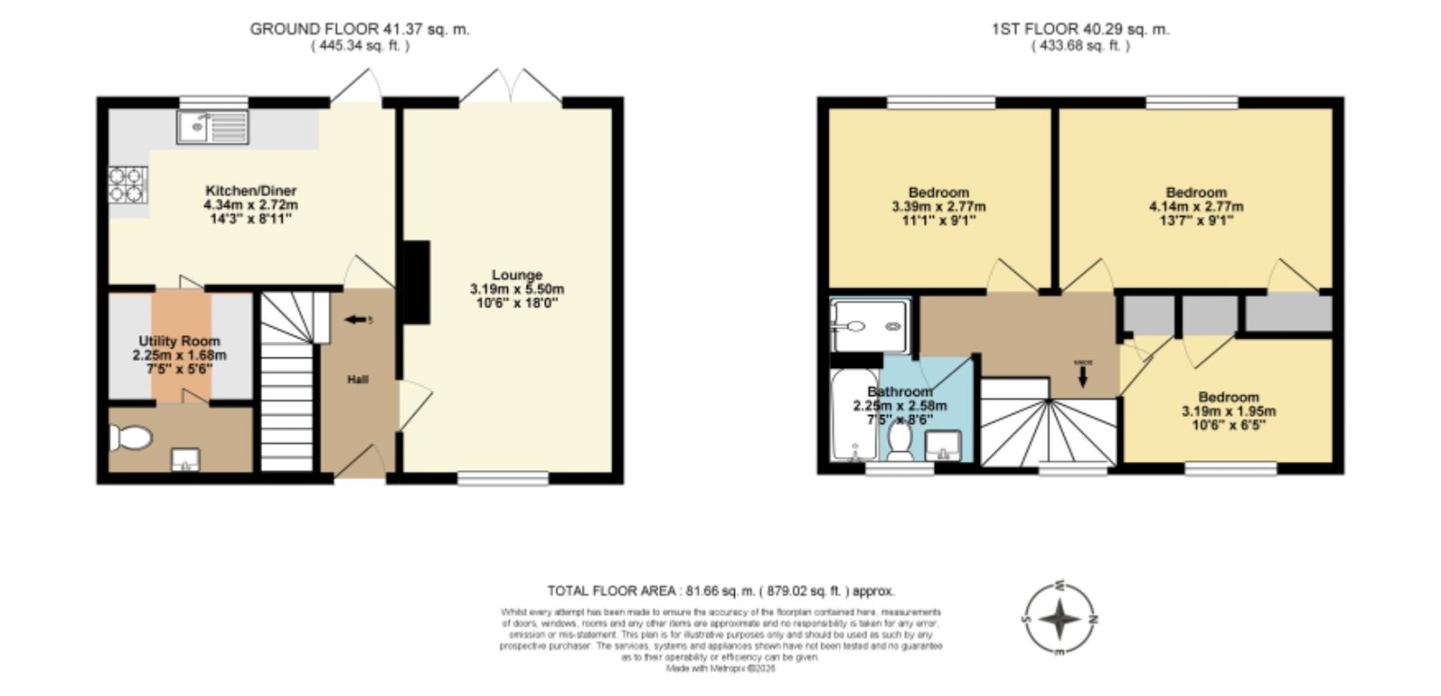 56, St. Martins Road, Kent floorplan