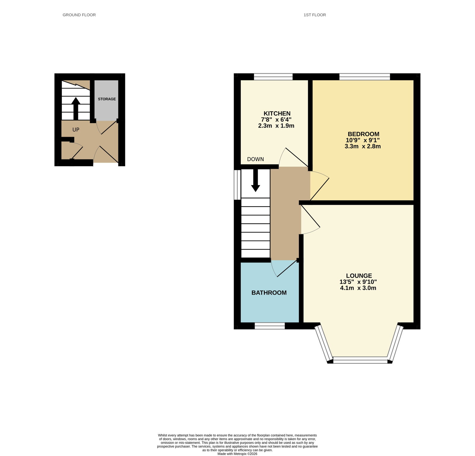 22, Western Way, Dunstable floorplan