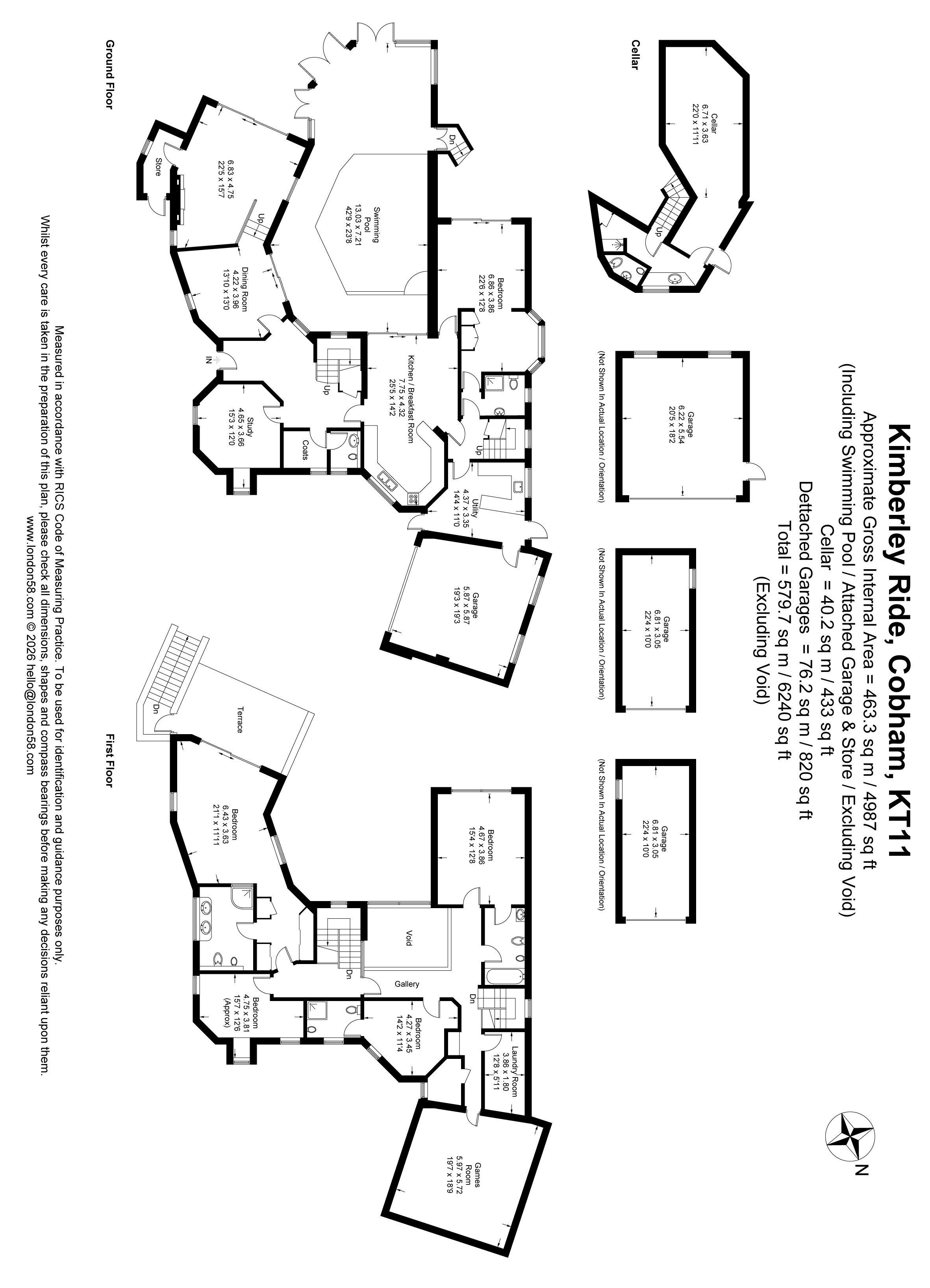 Mistwood, Kimberley Ride, Cobham floorplan