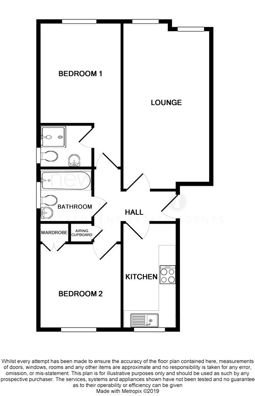 2 Bedrooms Flat for sale in Nazareth Close, Bexhill-On-Sea, East Sussex TN40