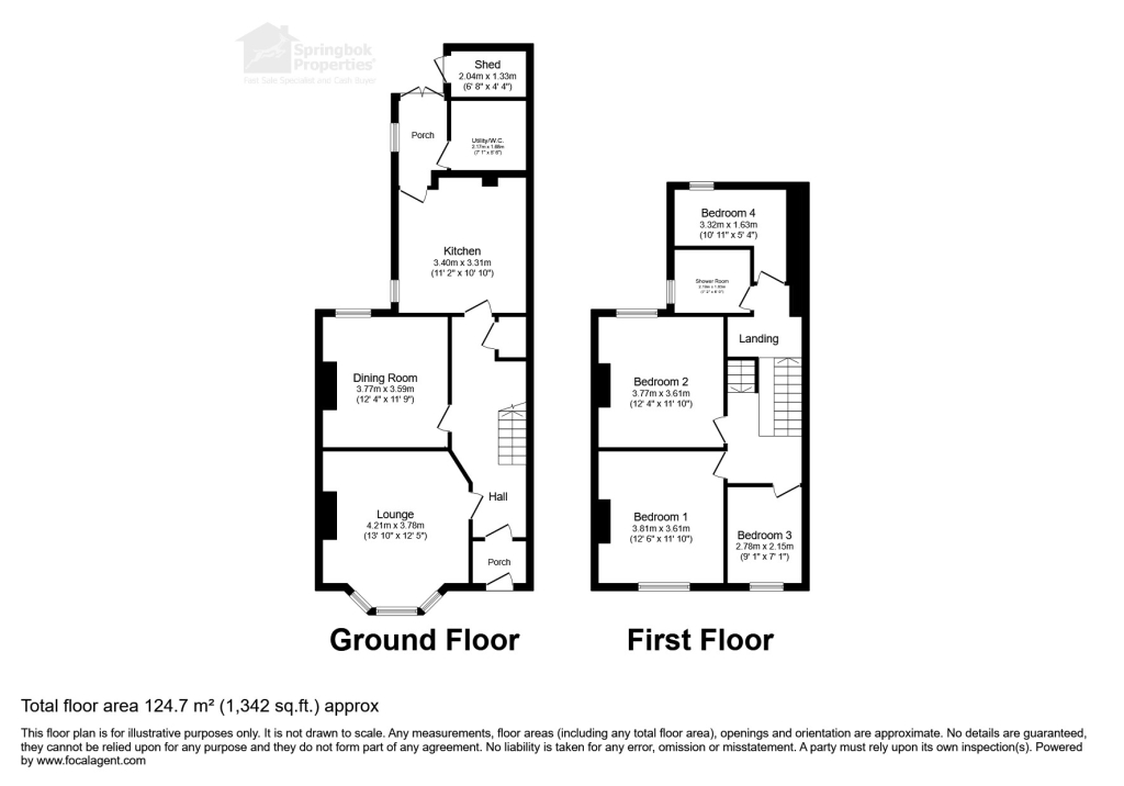 8, Marine Road, Prestatyn floorplan