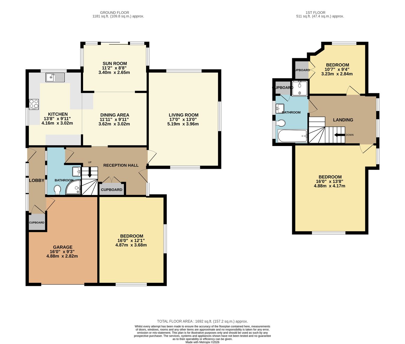 151, Cooden Drive, Bexhill-on-Sea floorplan
