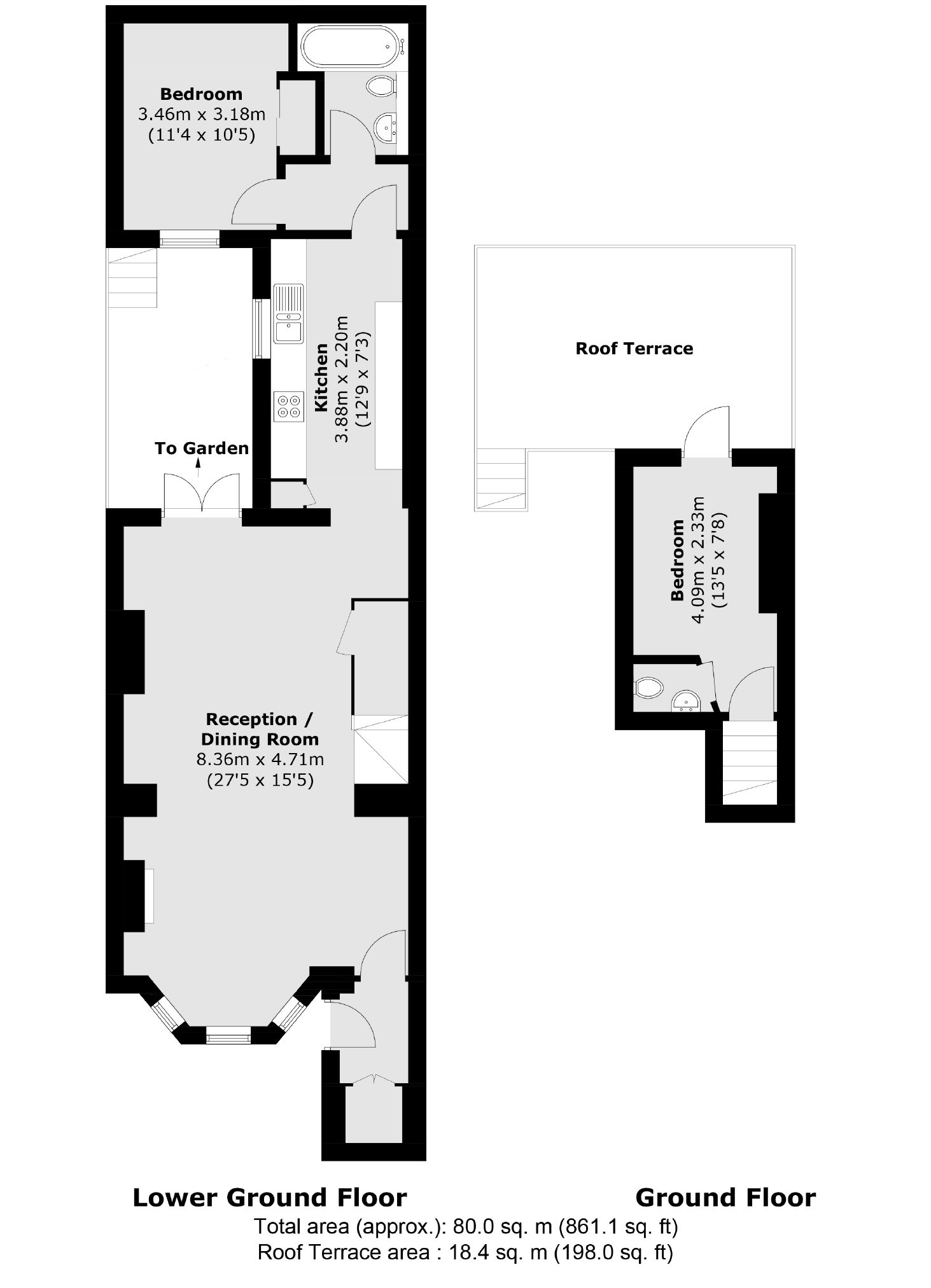 35A, Chesson Road, London floorplan