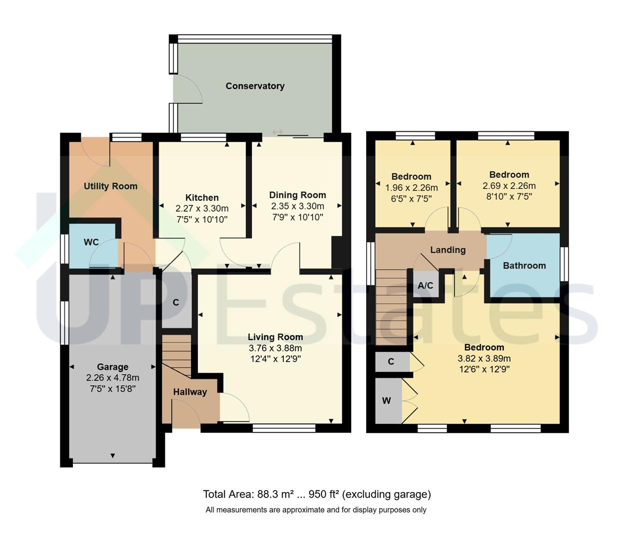 21, Cambridge Drive, Nuneaton floorplan