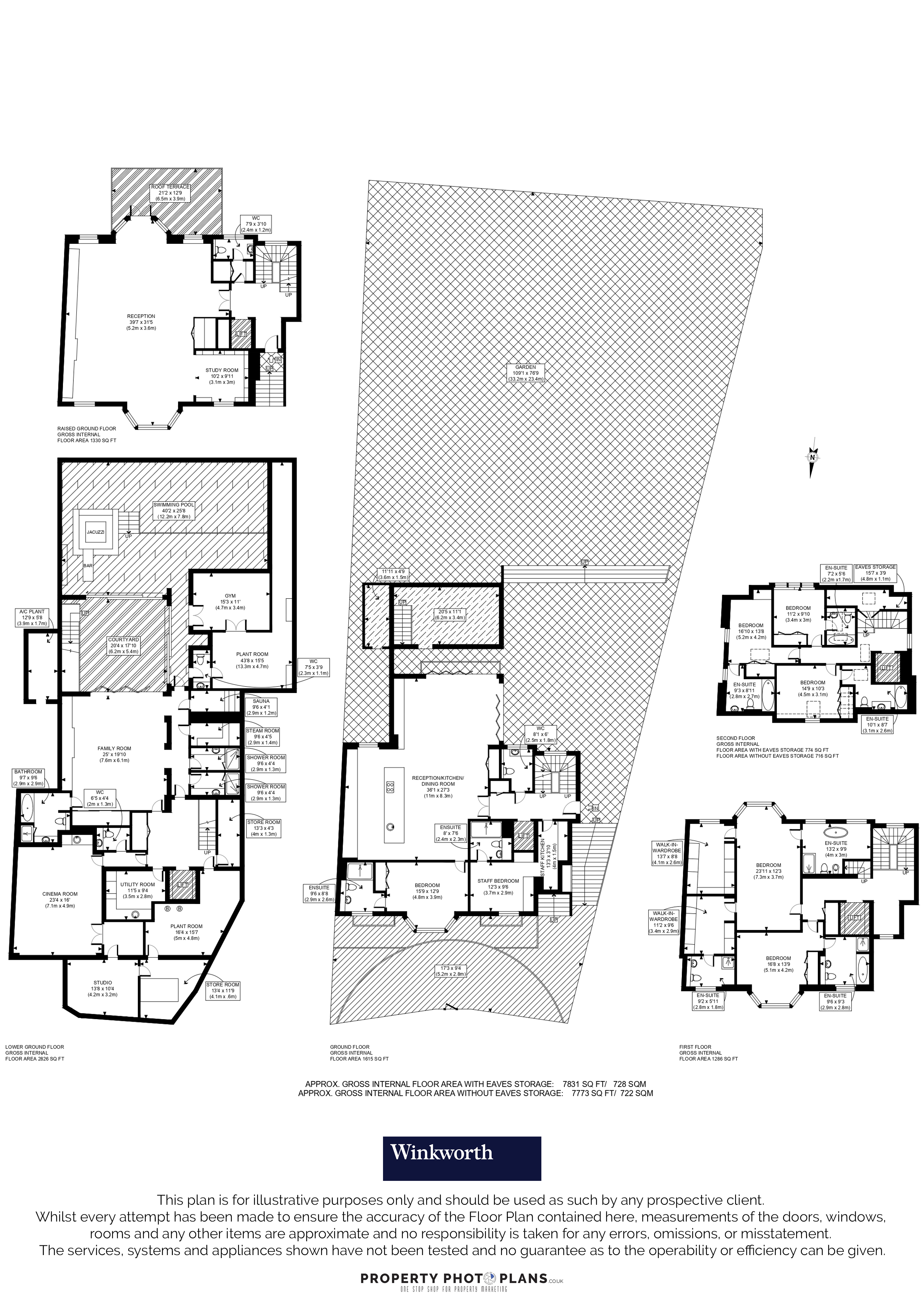 60, Addison Road, Kensington floorplan