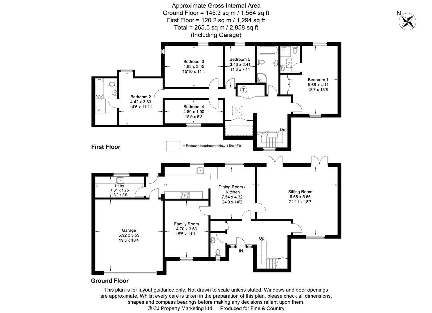 Melwood House, The Woodlands, Chesterton Bicester floorplan
