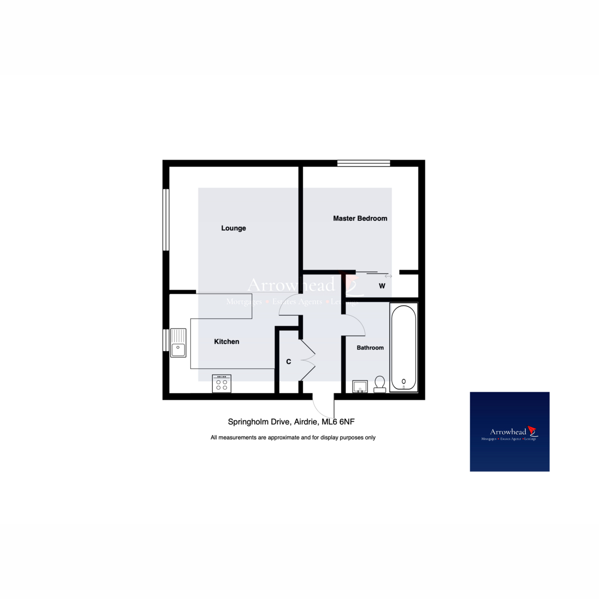 23, Springholm Drive, Airdrie floorplan