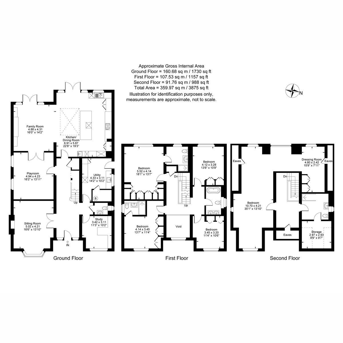 87, Windy Arbour, Kenilworth floorplan