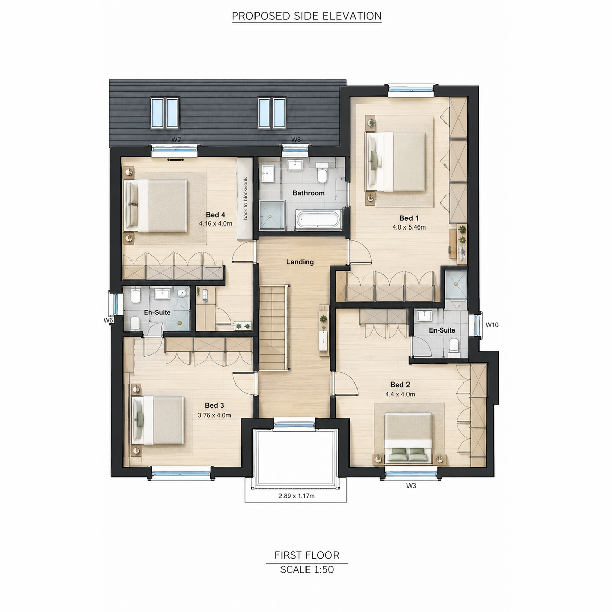 Windy nook Meadows, Preston floorplan