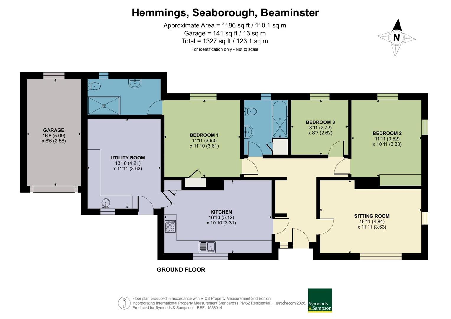 Seaborough, Beaminster floorplan