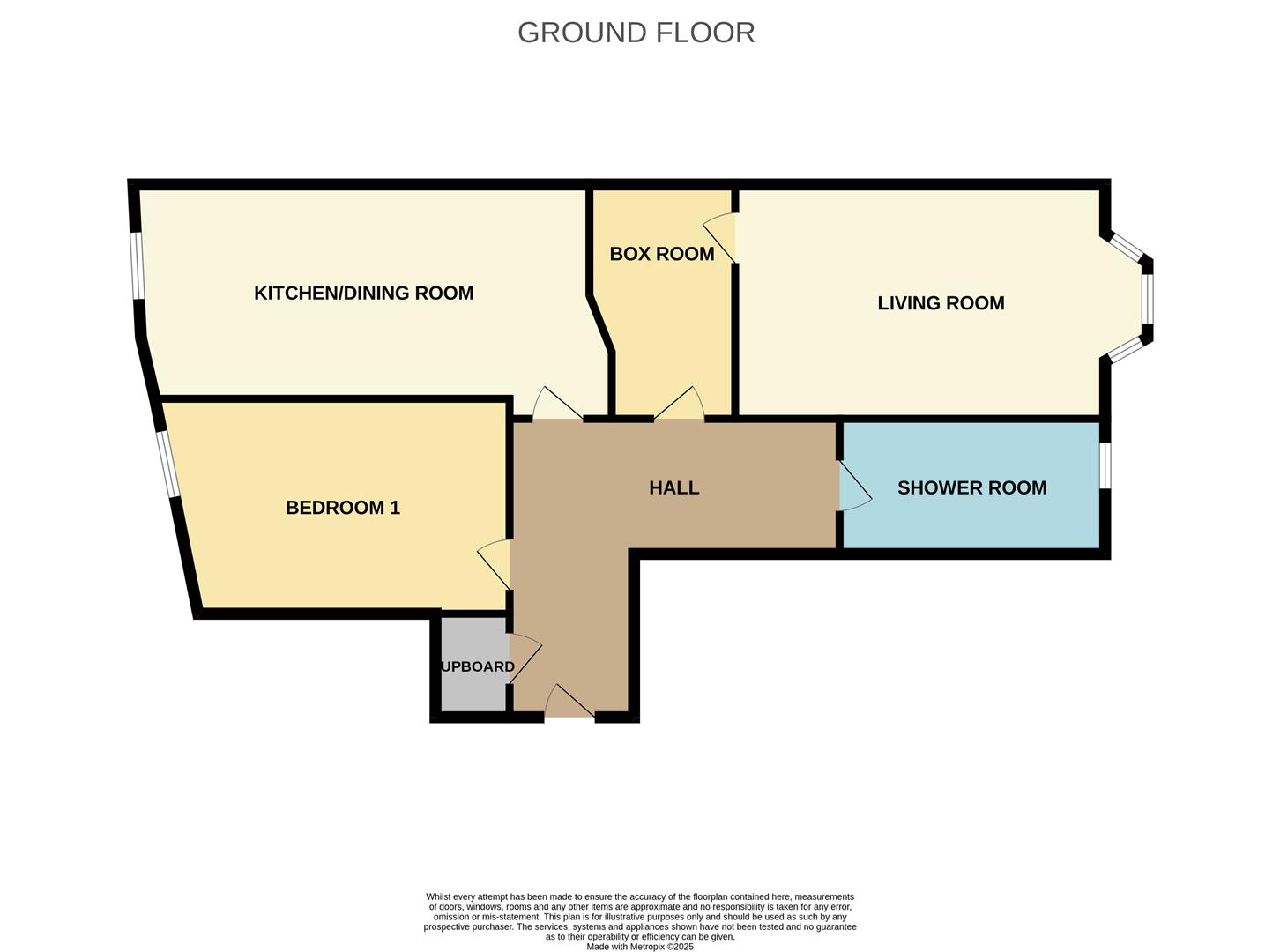 44\7, Comely Bank Street, Edinburgh floorplan