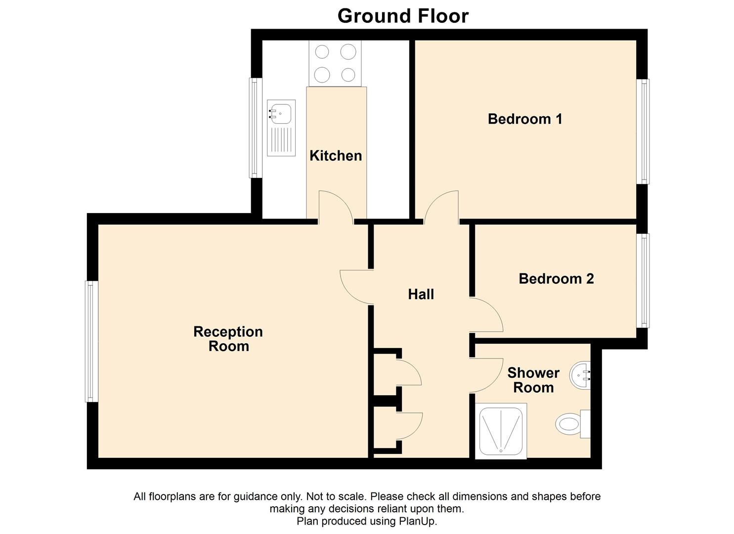 Flat 13, The Hollies, 216 Eccles Old Road, Salford floorplan