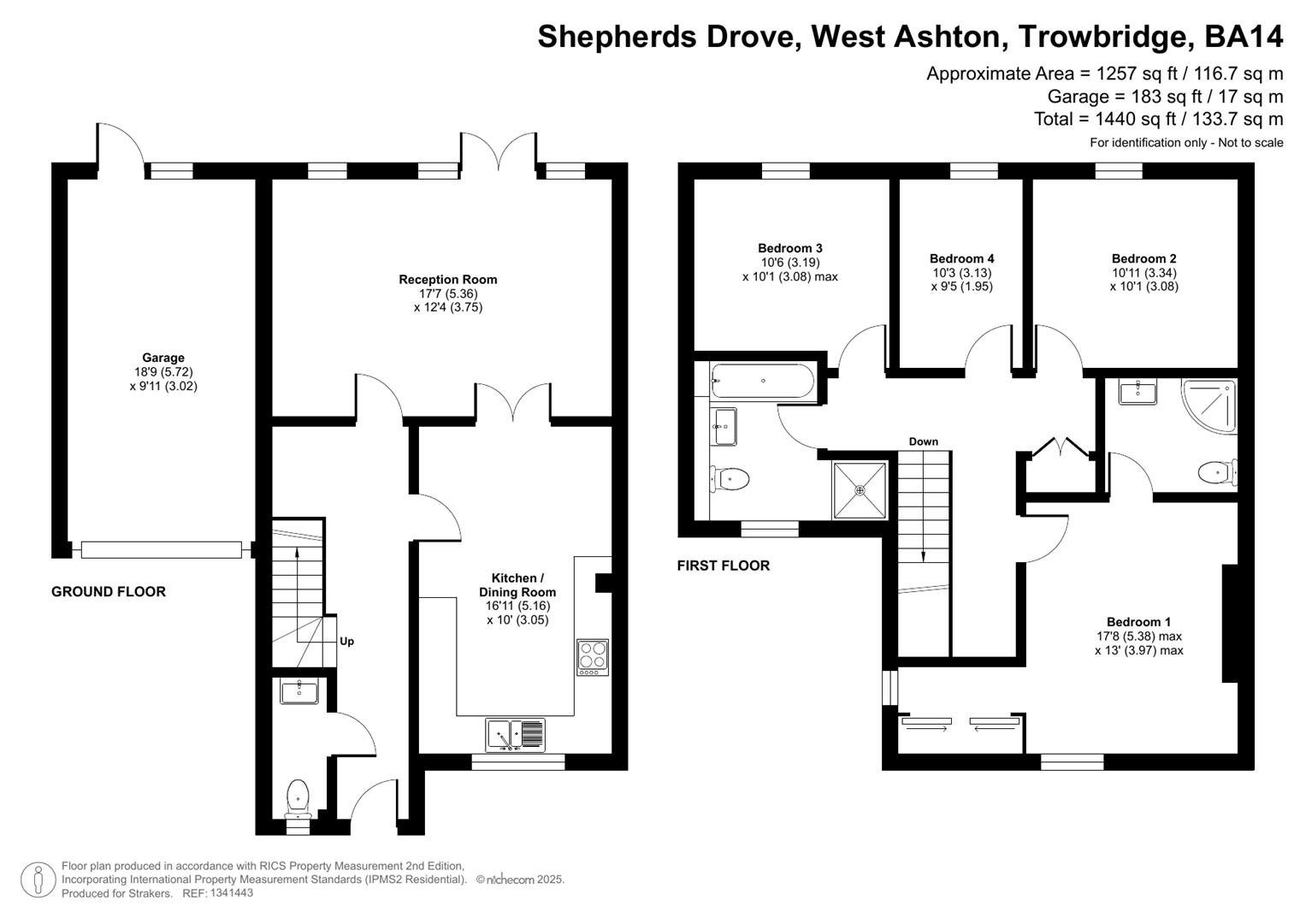 15, Shepherds Drove, West Ashton floorplan