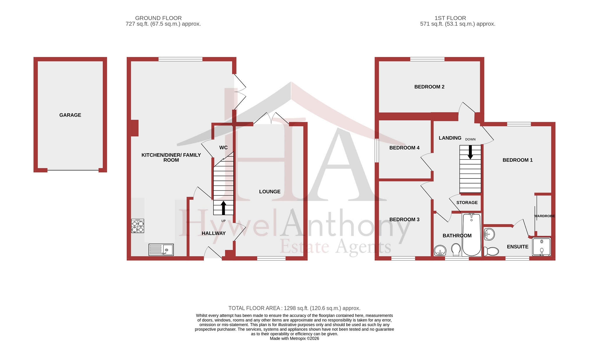 230, Dyffryn Y  Coed, Pontypridd floorplan