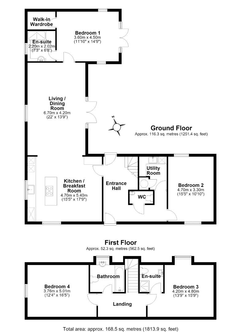 Mulberry House, 14b Orwell Road, Barrington, Cambridge floorplan
