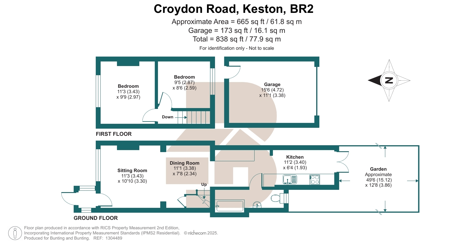 121, Croydon Road, Keston floorplan