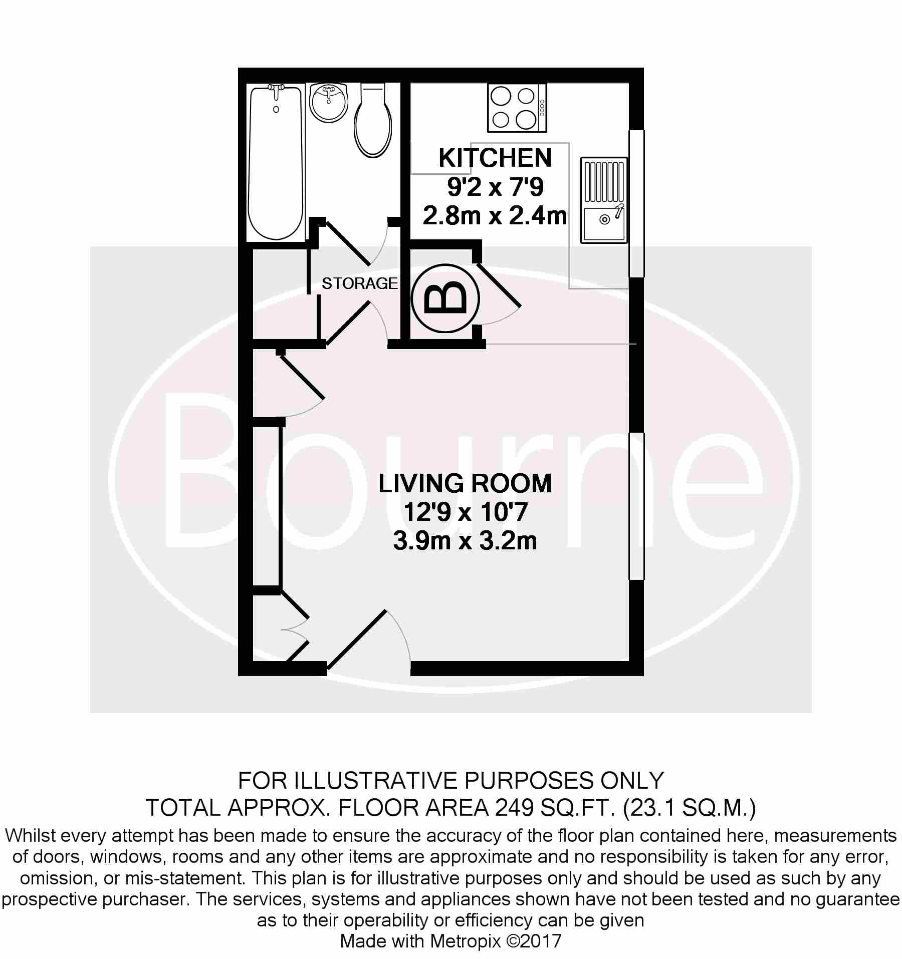 15, St Peters Gardens, Farnham floorplan