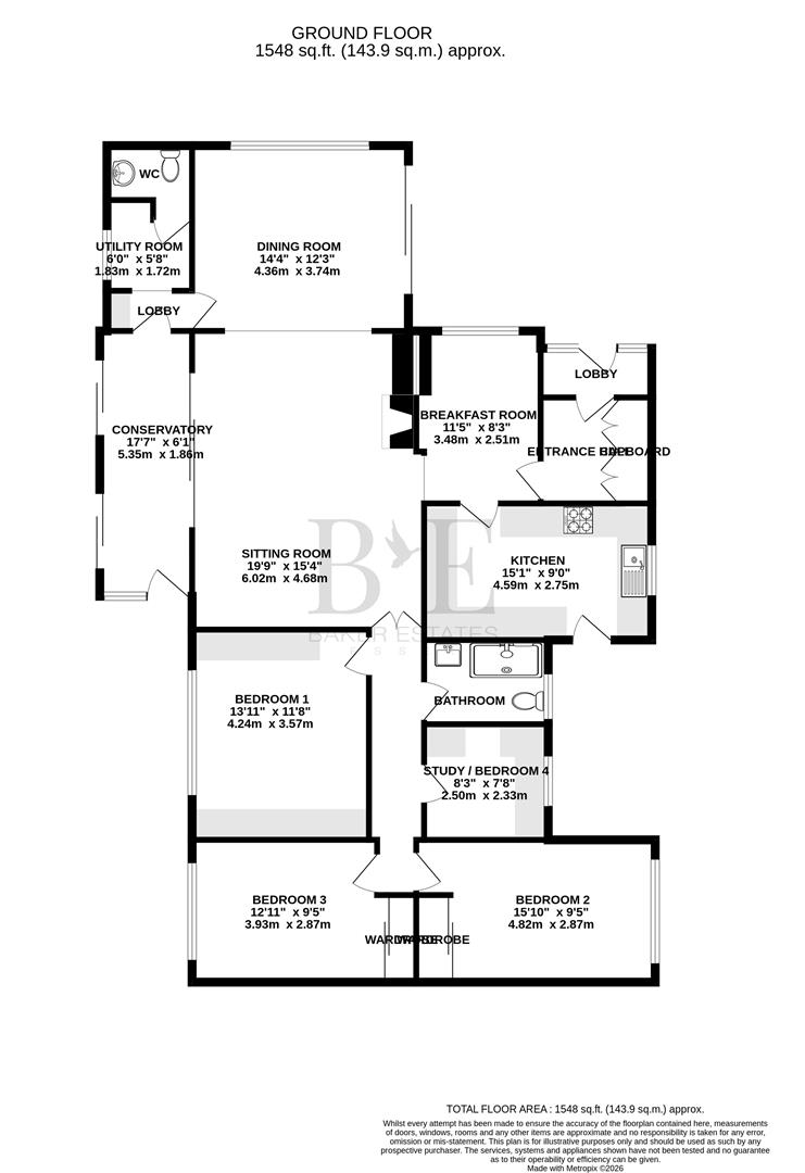 2, Wellands Close, Wickham Bishops floorplan