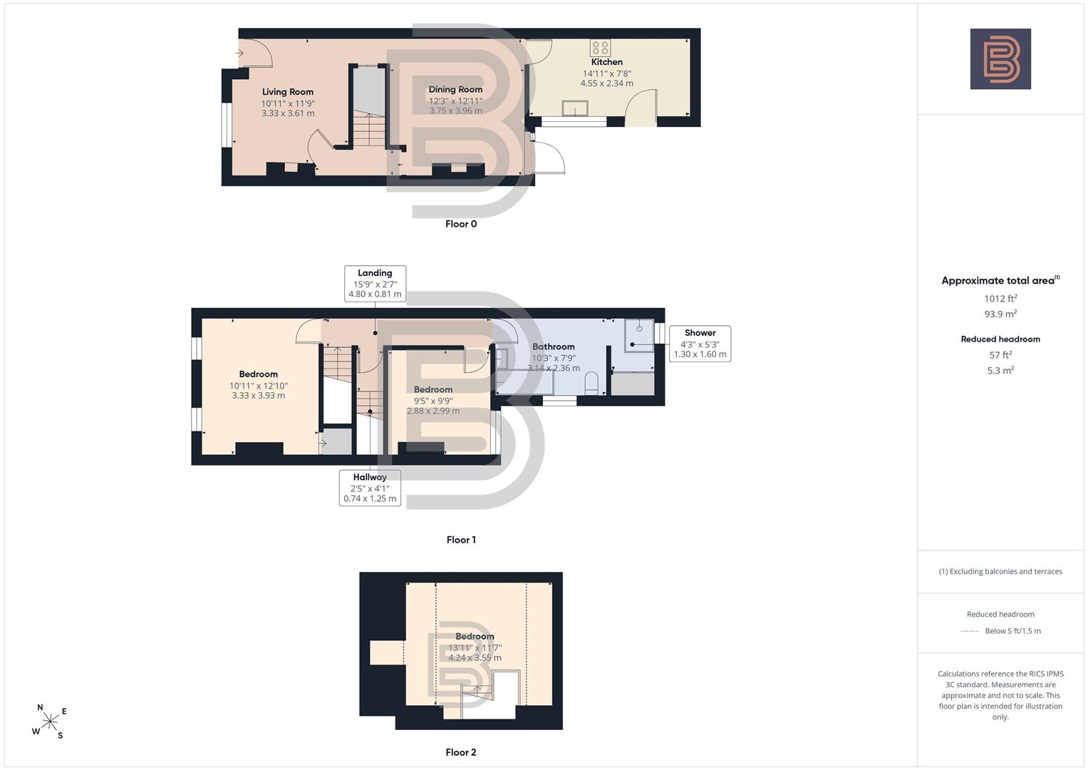 56, Jubilee Street, Rugby floorplan