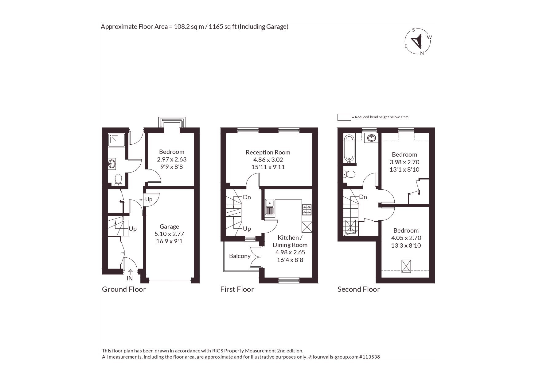 3 Bakehouse Court,, Long Hill Road, Berkshire floorplan
