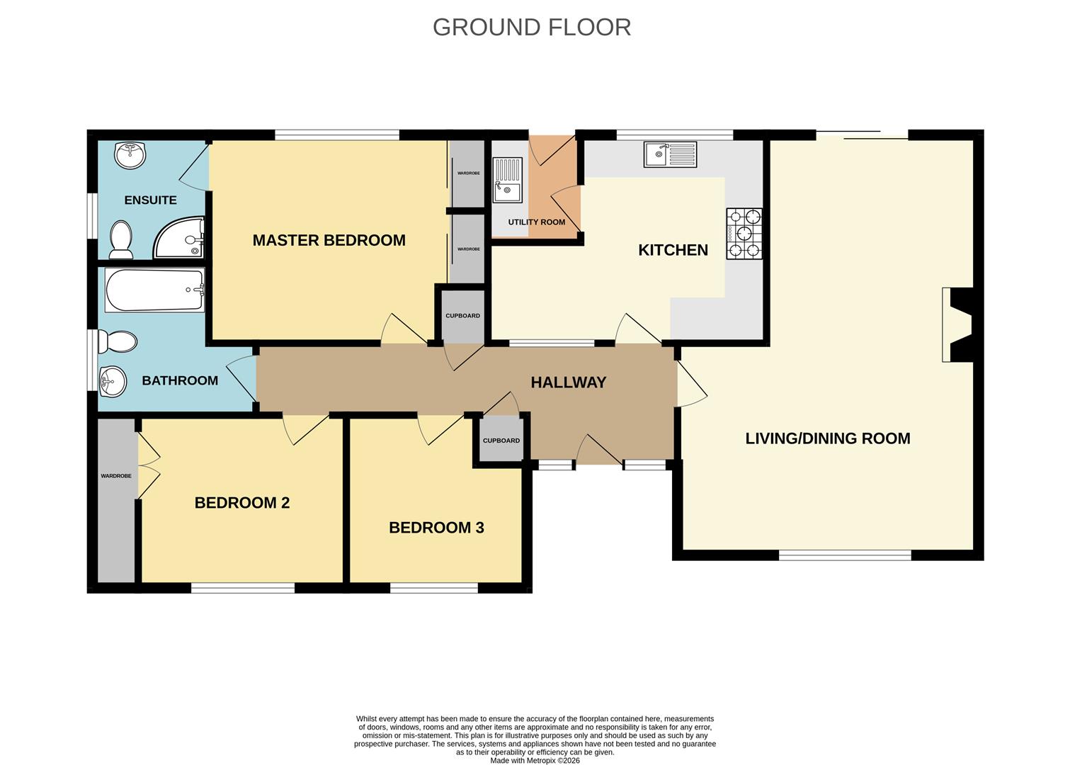 3, Manor Road, Tavistock floorplan