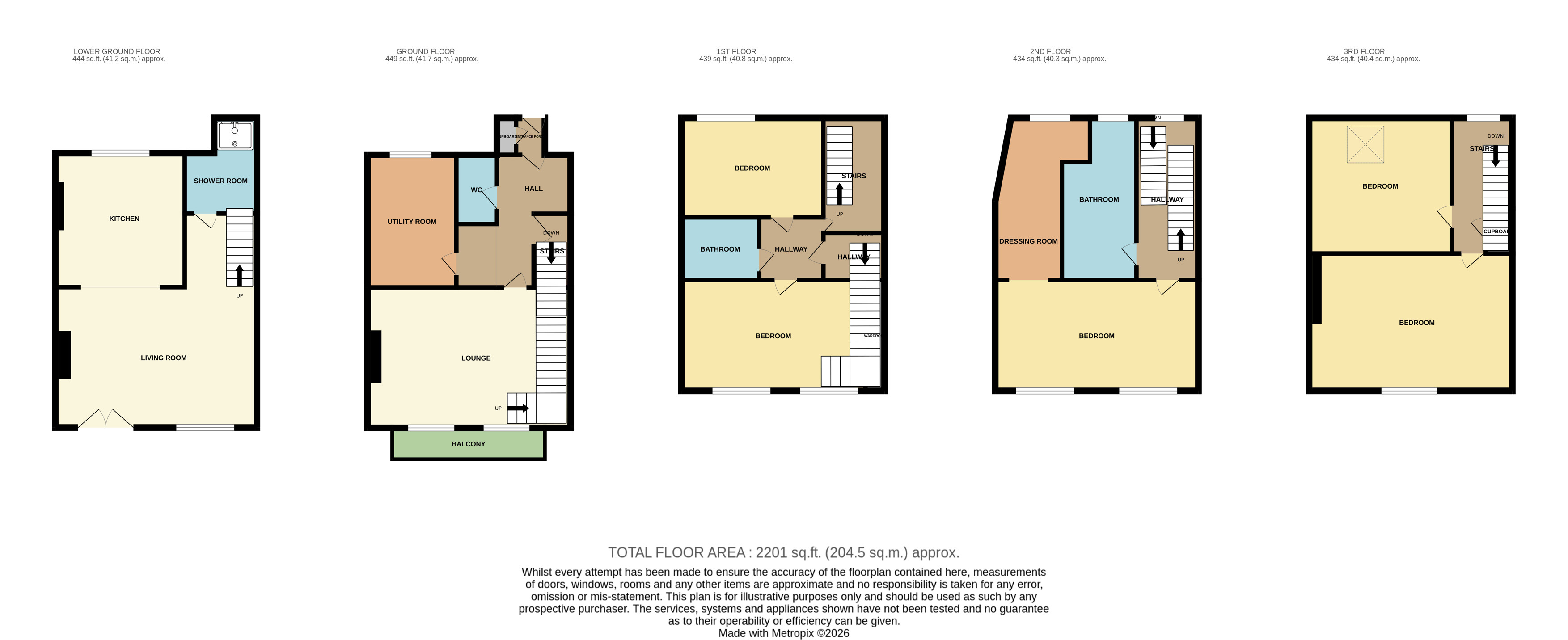4, Prospect Place, Scarborough floorplan