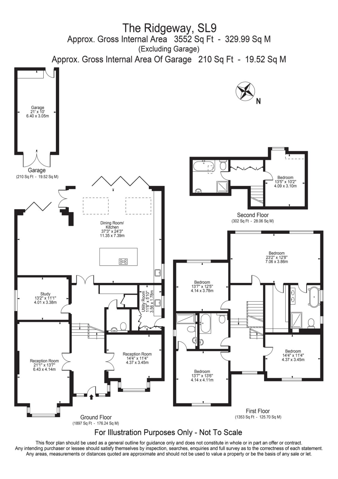 Rosemary Cottage,, The Ridgeway, Gerrards Cross floorplan
