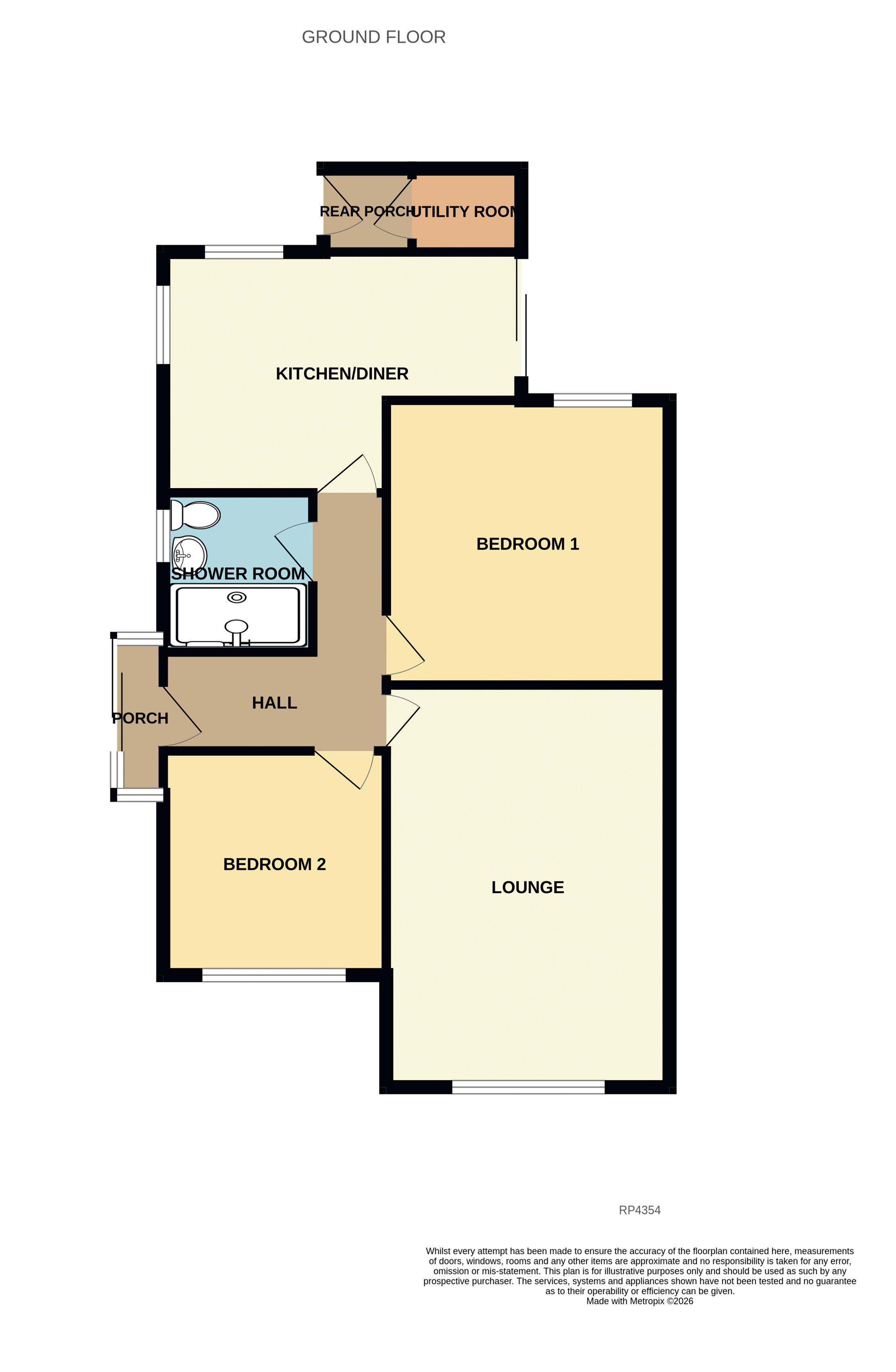 35, Penrhos Drive, Llandudno floorplan