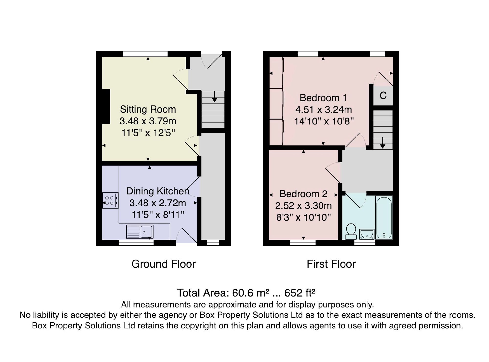27 Knox Avenue, Harrogate floorplan