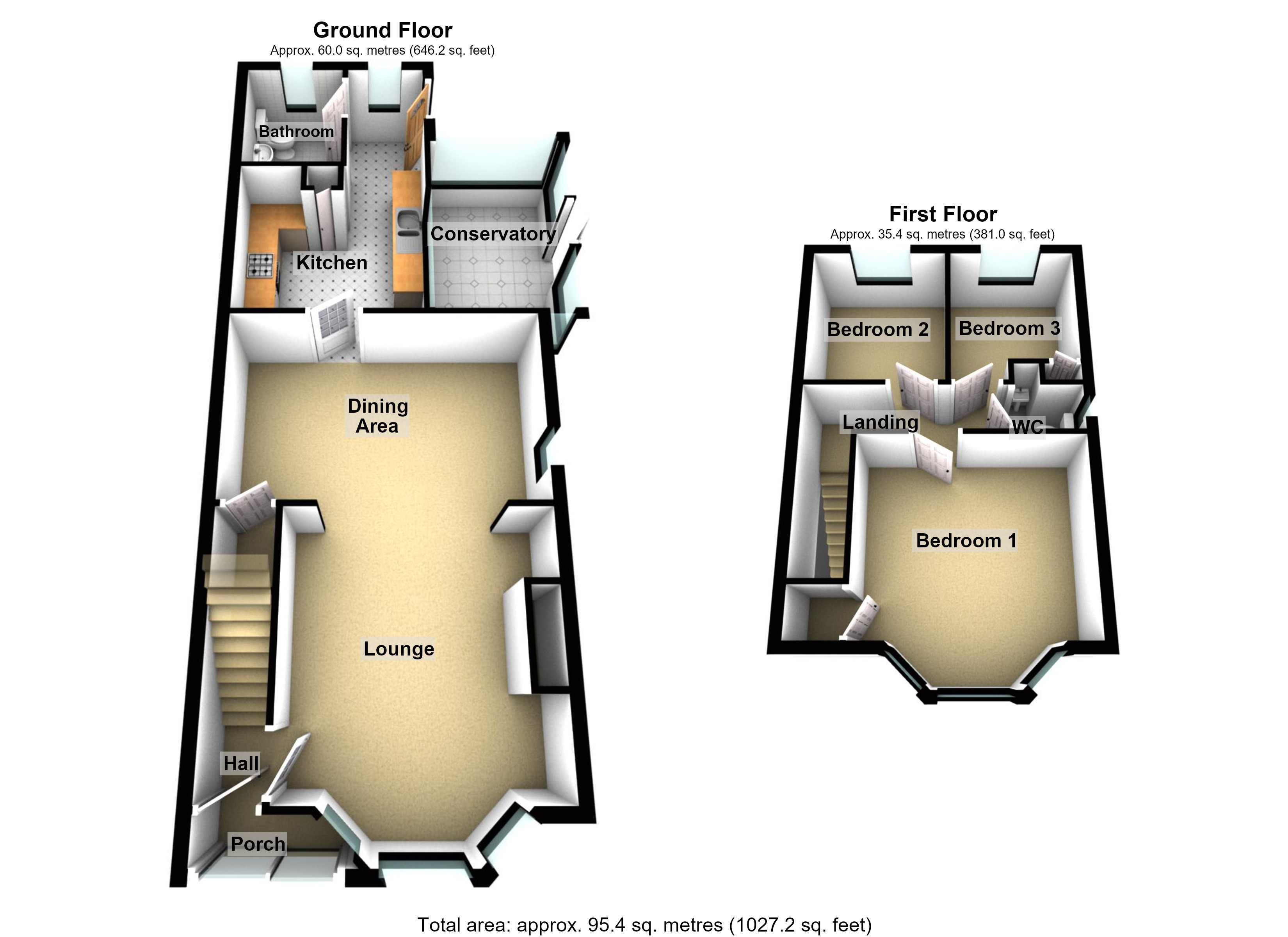 207, Lee Street, Holderness Road, Hull floorplan