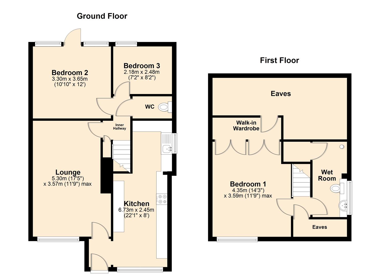 3, Willow Court, Willerby floorplan