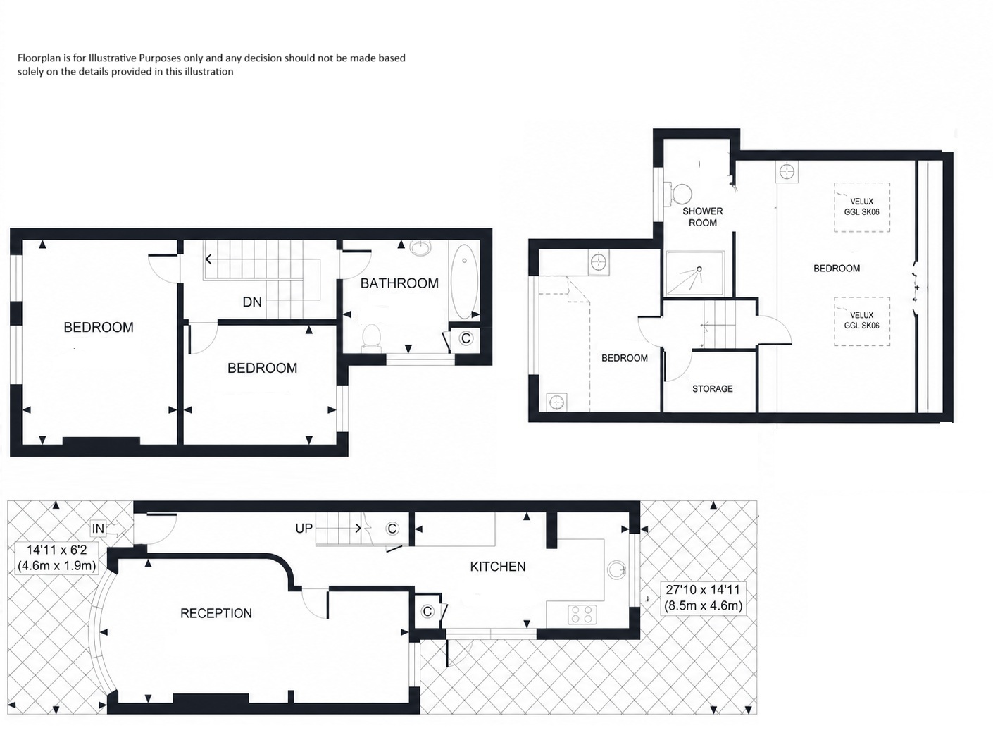 54, Larkbere Road, London floorplan