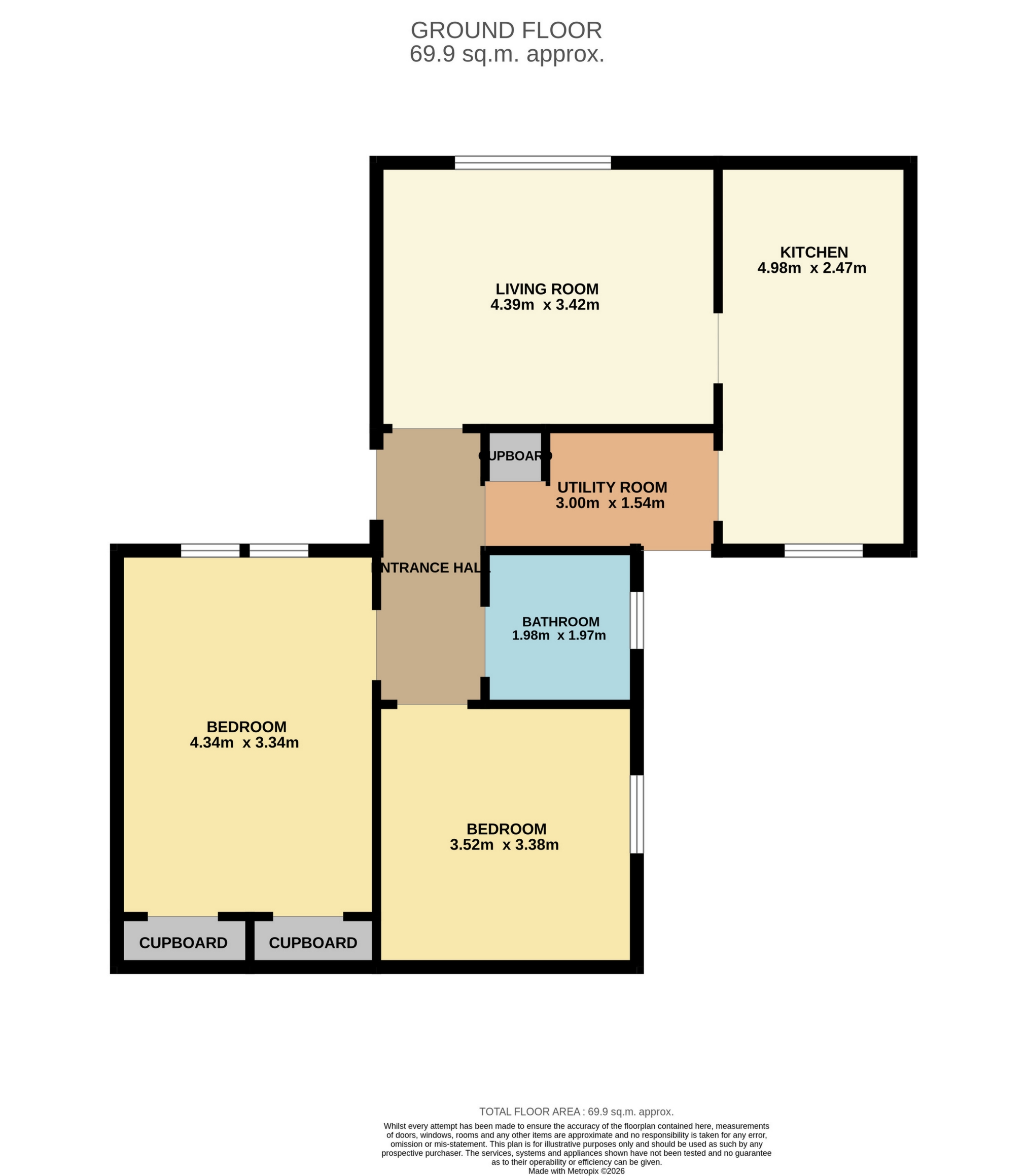 21, Forrest Street, St Andrews floorplan