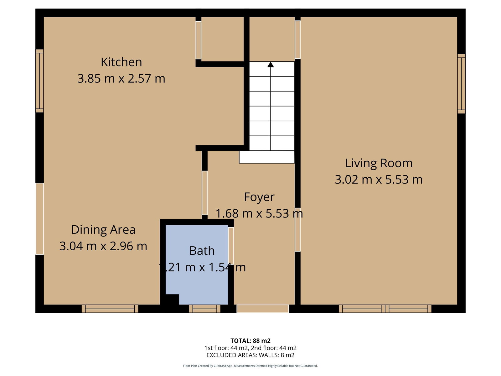 1, Brambling Crescent, Hengoed floorplan