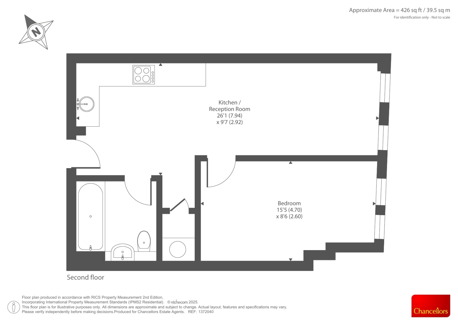 Flat 51, CENTURY COURT, Bracknell floorplan