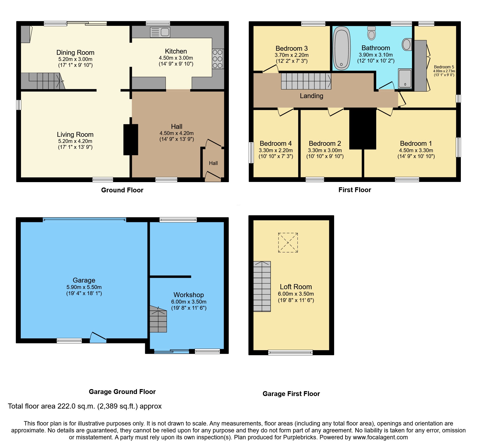6-8, School Lane, Standish floorplan