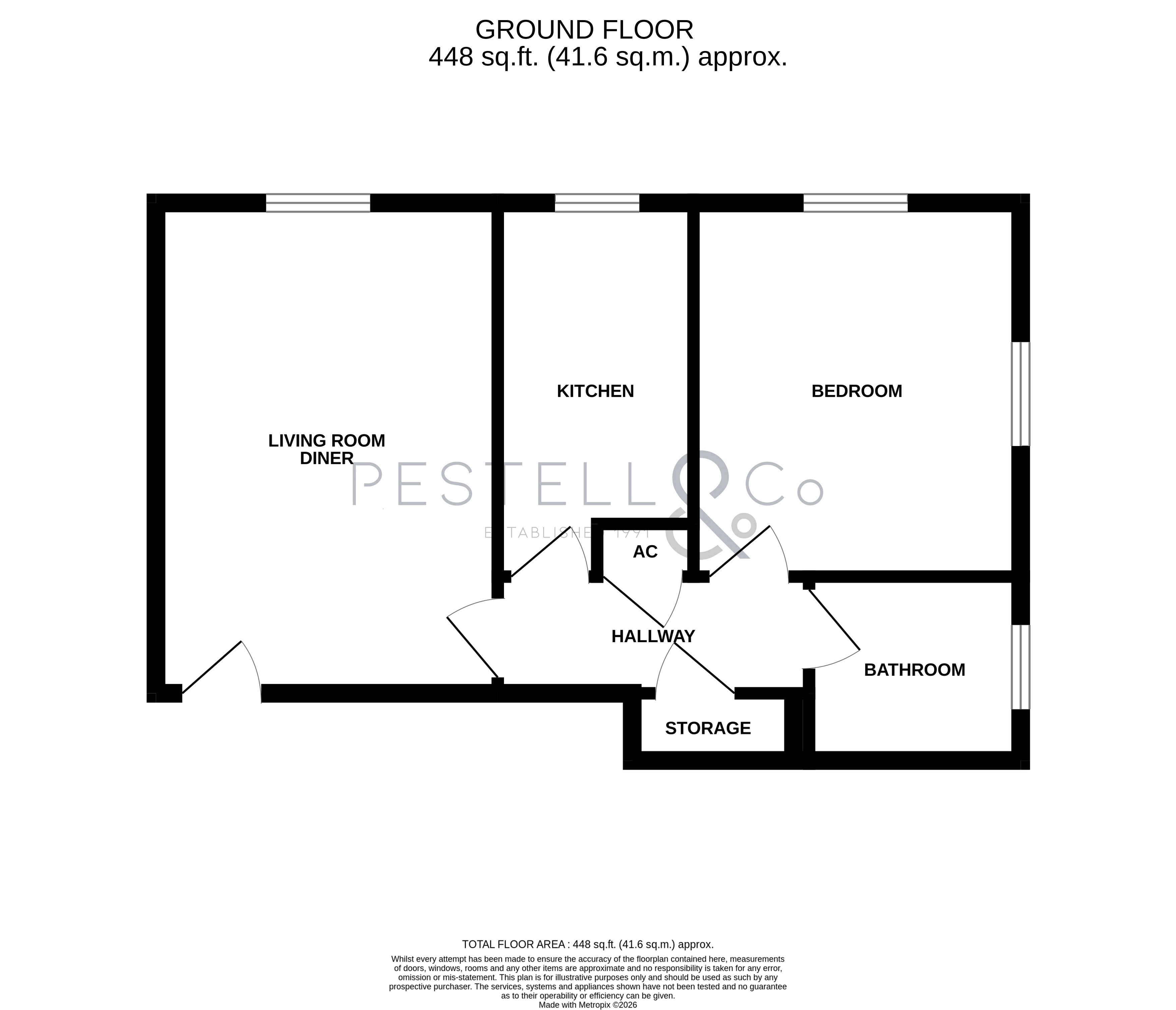19, Chelmsford House, Dunmow floorplan