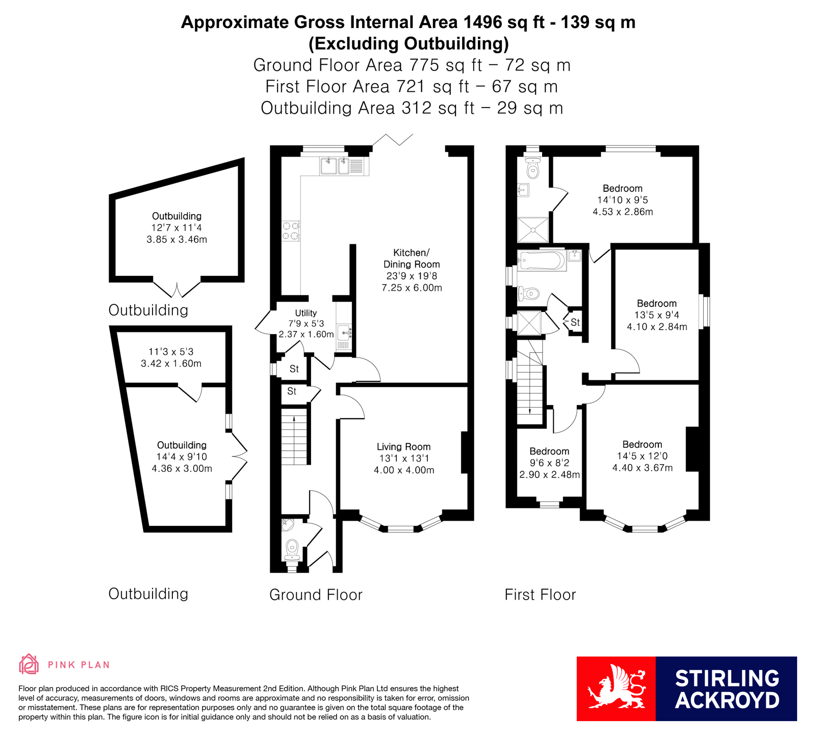 15, Pooley Avenue, Surrey floorplan