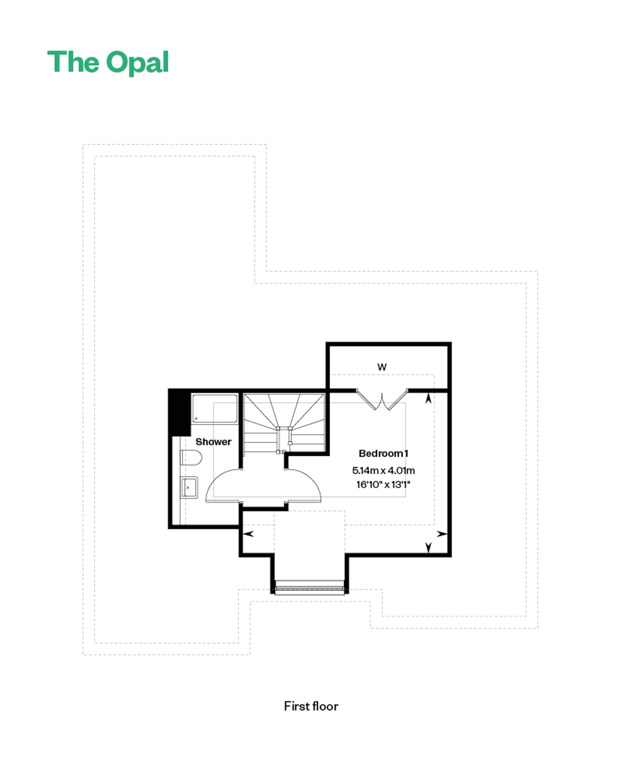 The Opal, Off Graves Paddock, Arlesey floorplan